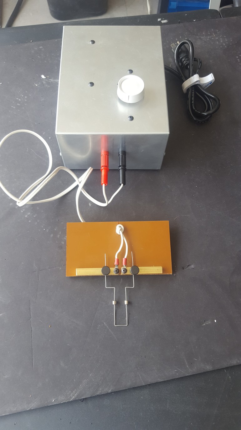 Power Supply with Cutting Tool - Finished Project